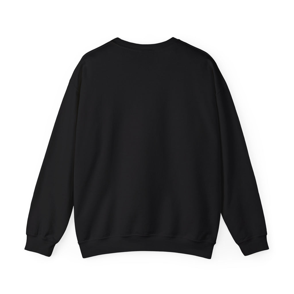 Halloween Horror Book Stack Sweatshirt — Spooky Pumpkin & Skull Cozy Crewneck