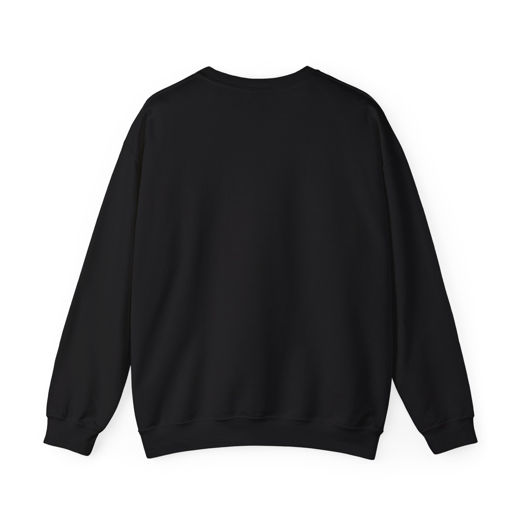 Halloween Horror Book Stack Sweatshirt — Spooky Pumpkin & Skull Cozy Crewneck