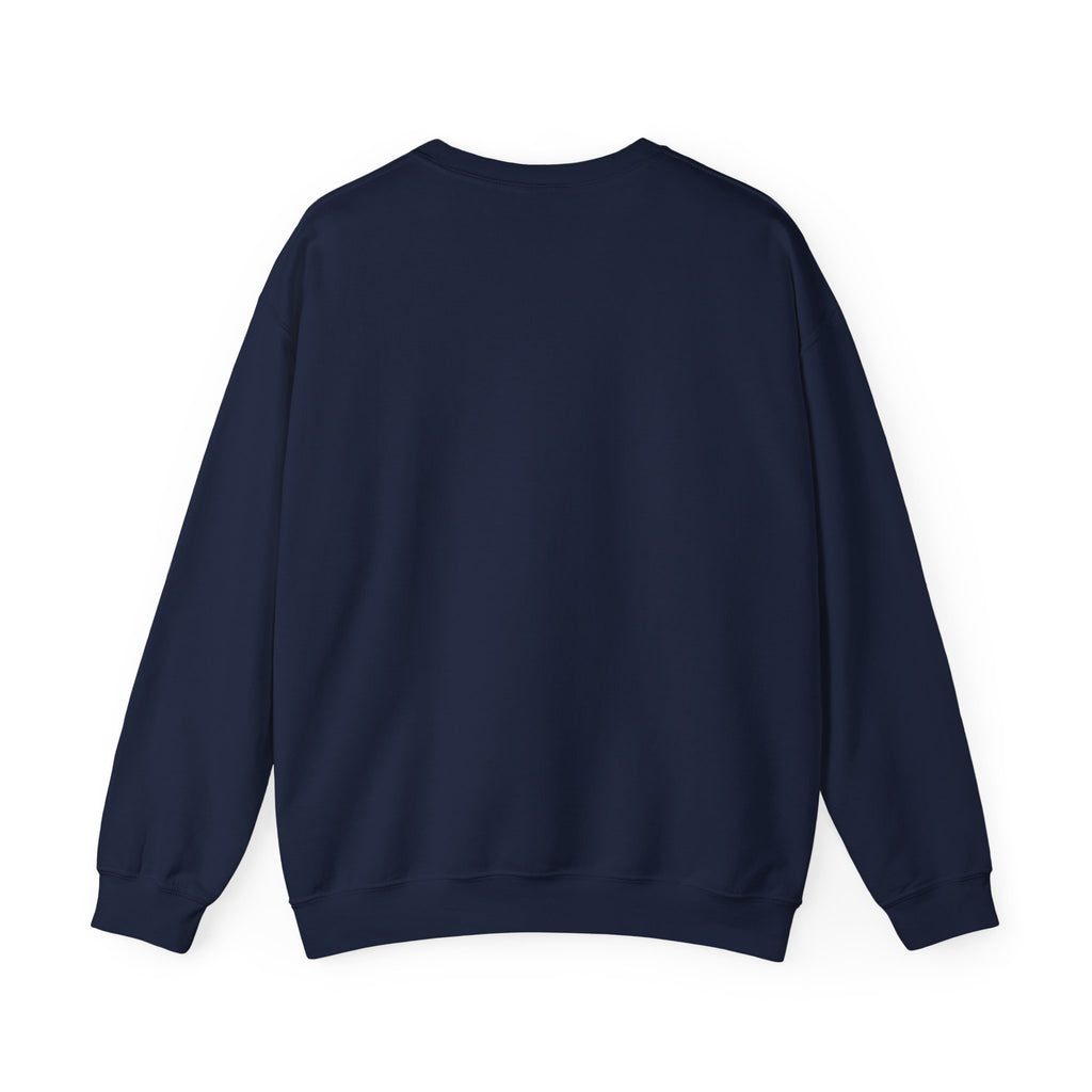 Halloween Horror Book Stack Sweatshirt — Spooky Pumpkin & Skull Cozy Crewneck