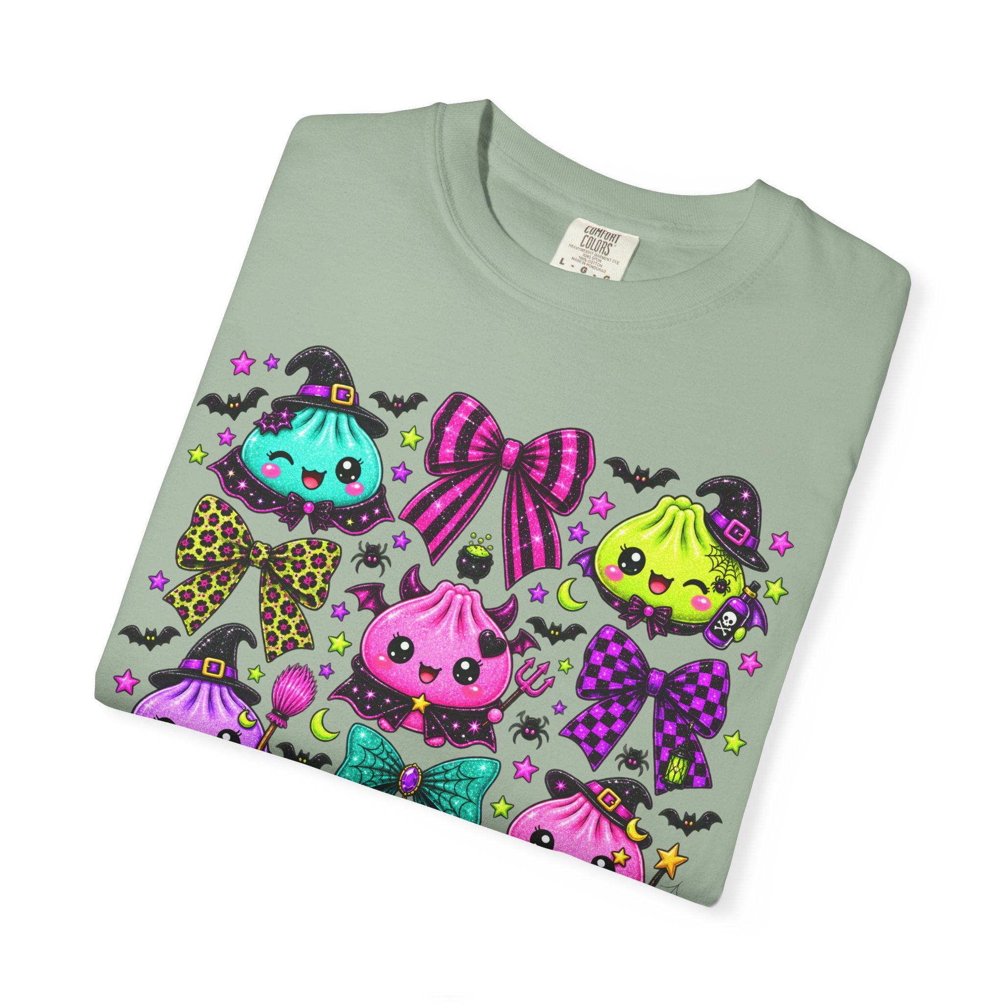 Kawaii Halloween Dumpling Ghosts T-Shirt