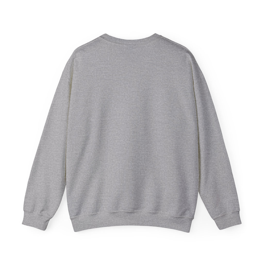 Halloween Horror Book Stack Sweatshirt — Spooky Pumpkin & Skull Cozy Crewneck