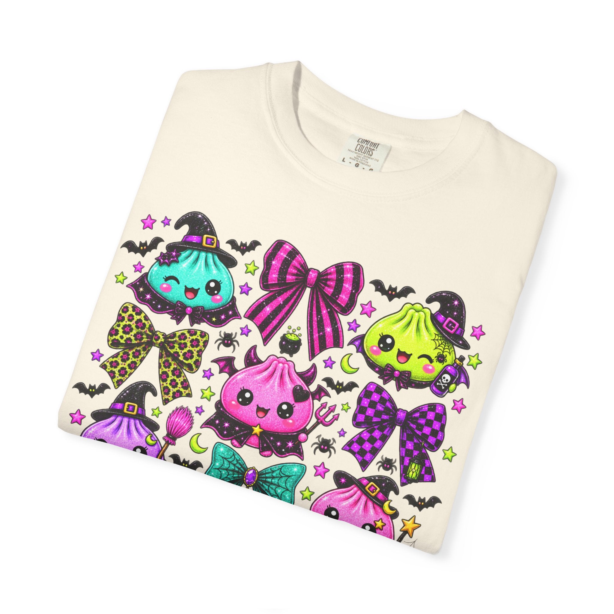 Kawaii Halloween Dumpling Ghosts T-Shirt