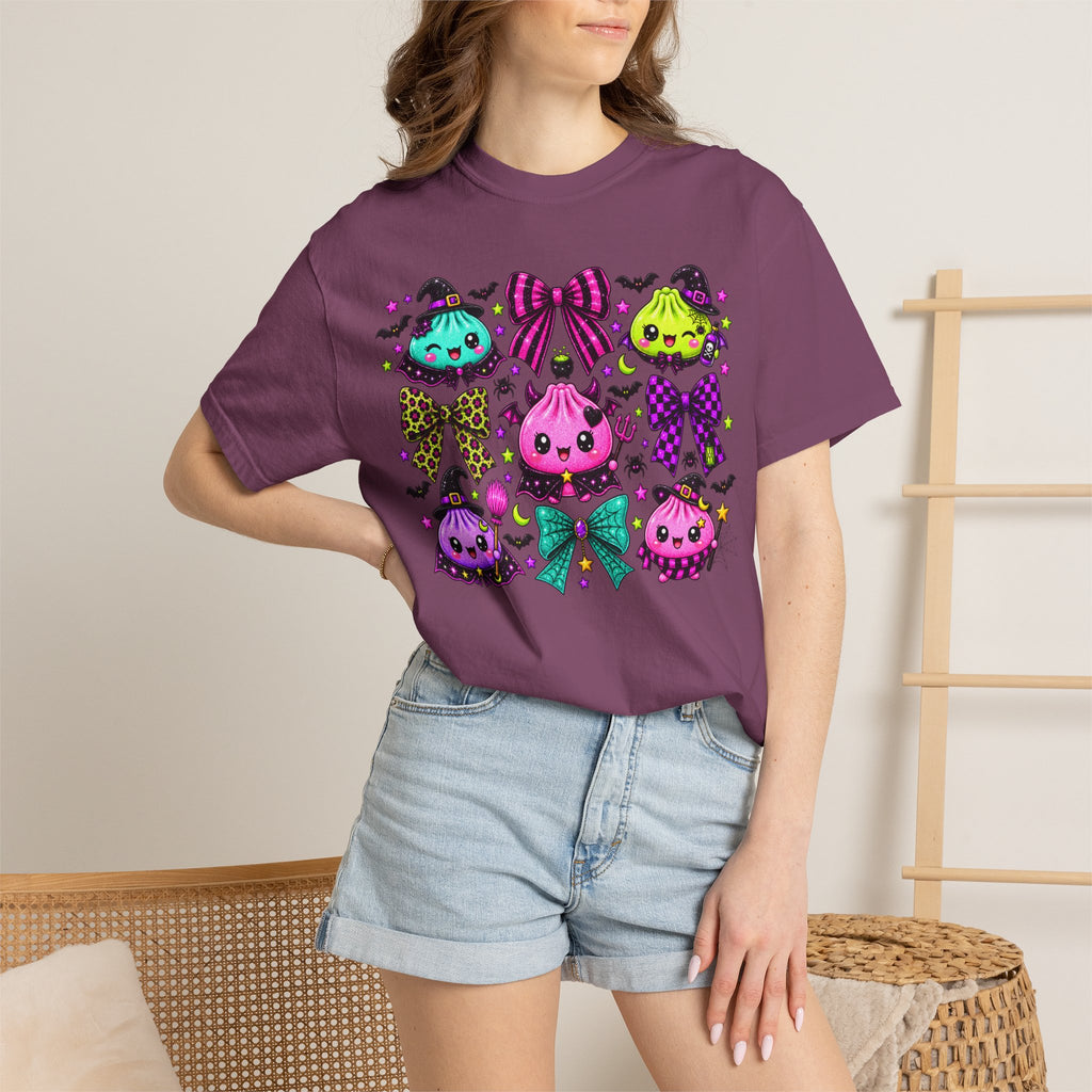 Kawaii Halloween Dumpling Ghosts T-Shirt