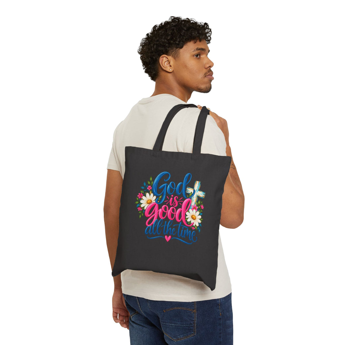 God Is Good All the Time Canvas Tote Bag