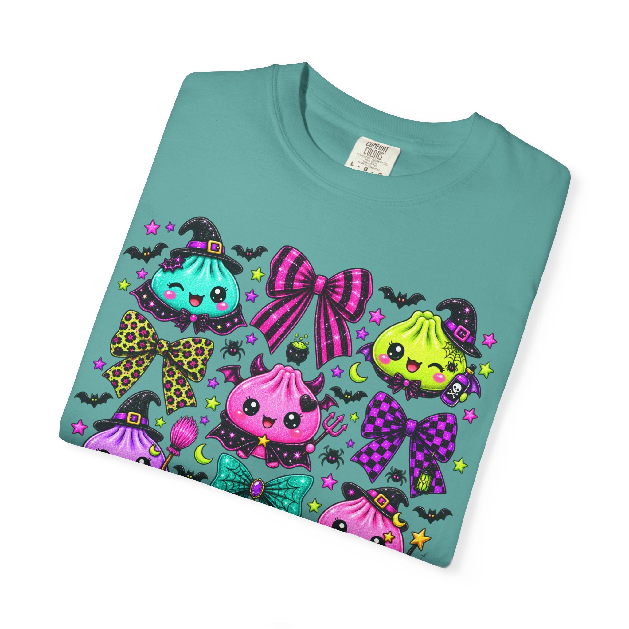Kawaii Halloween Dumpling Ghosts T-Shirt