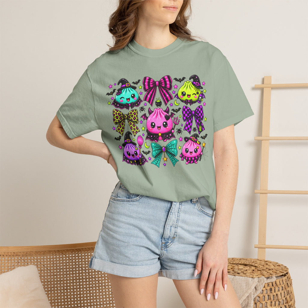 Kawaii Halloween Dumpling Ghosts T-Shirt