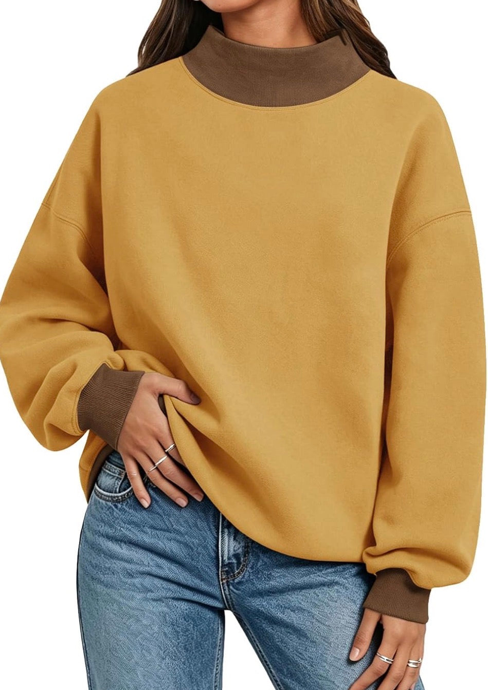 Create Your Own Mockneck Sweatshirt- Adult