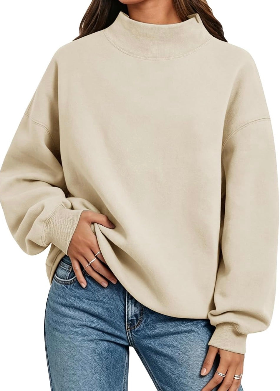 Create Your Own Mockneck Sweatshirt- Adult