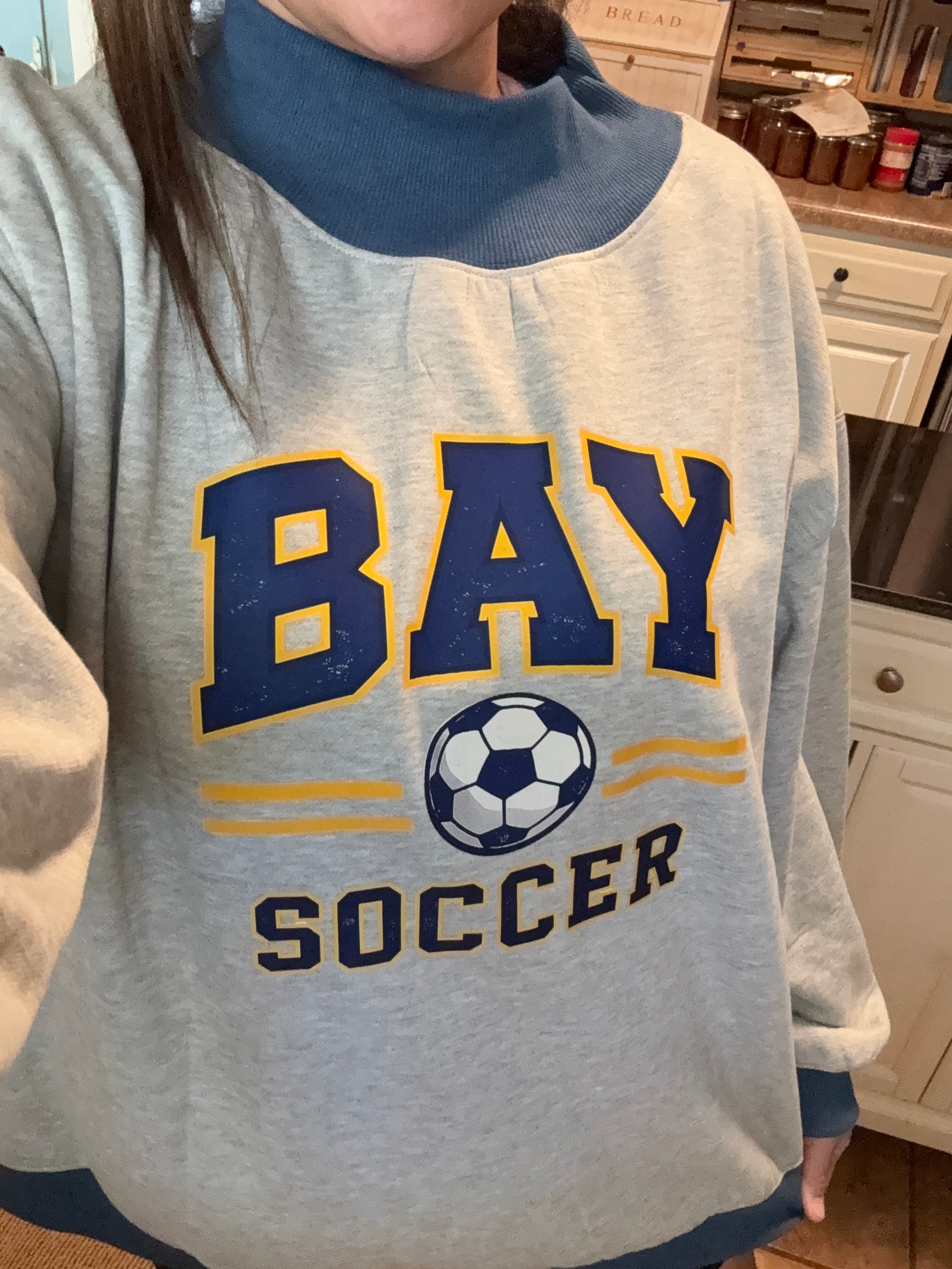 Create Your Own Mockneck Sweatshirt- Adult