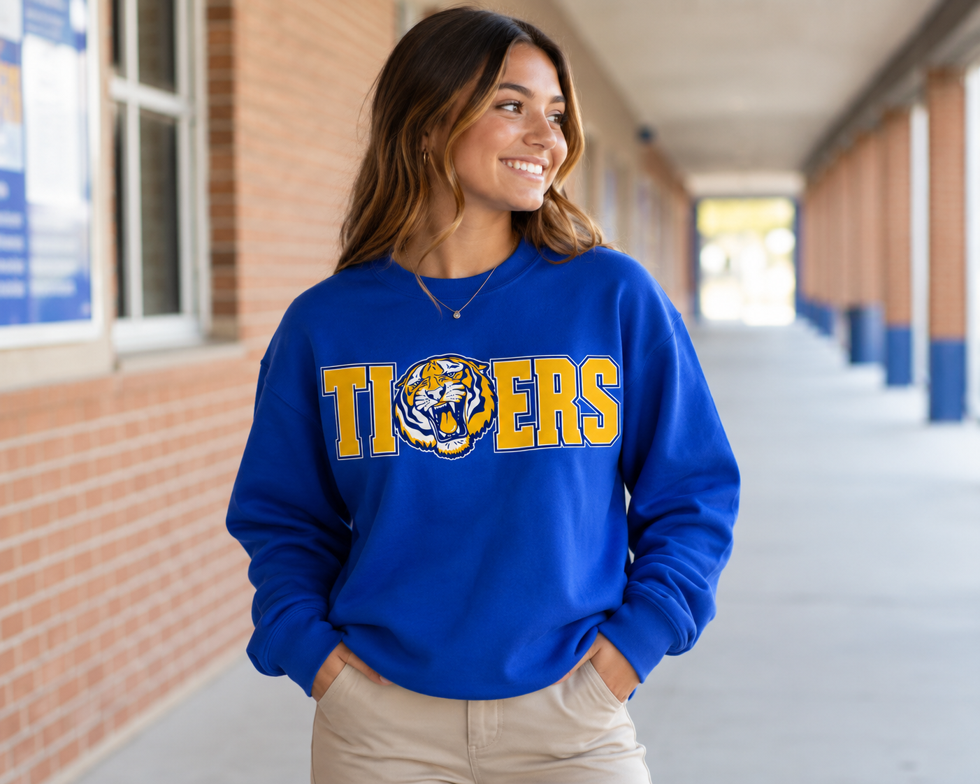 Crewneck Tigers Sweatshirt