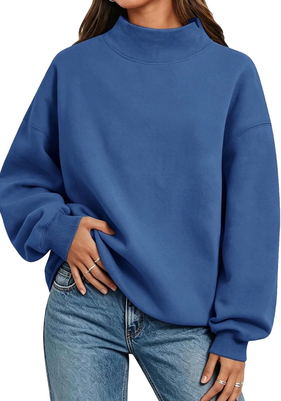 Create Your Own Mockneck Sweatshirt- Adult