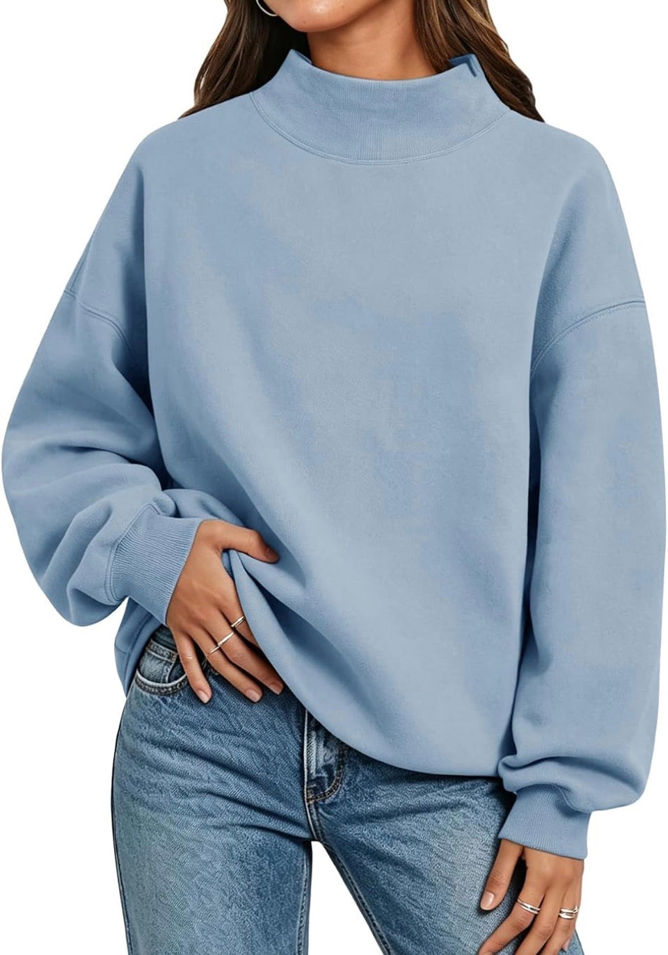 Create Your Own Mockneck Sweatshirt- Adult