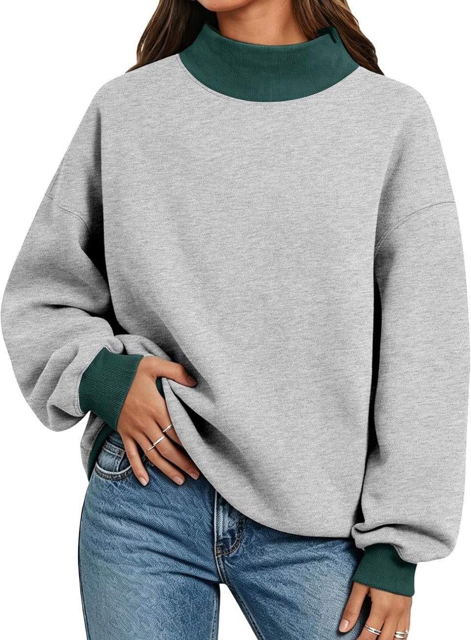Create Your Own Mockneck Sweatshirt- Adult