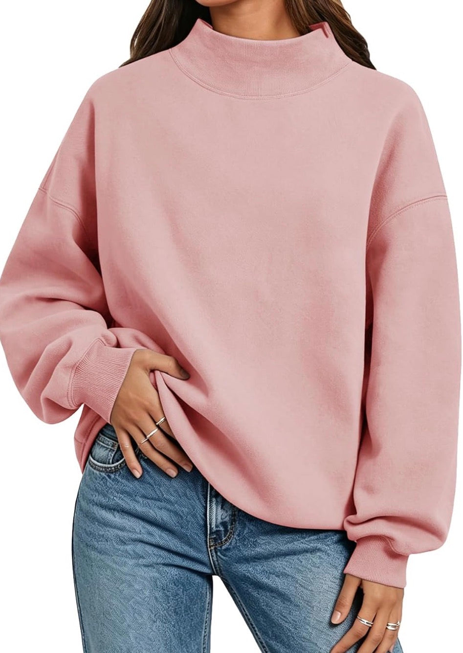 Create Your Own Mockneck Sweatshirt- Adult