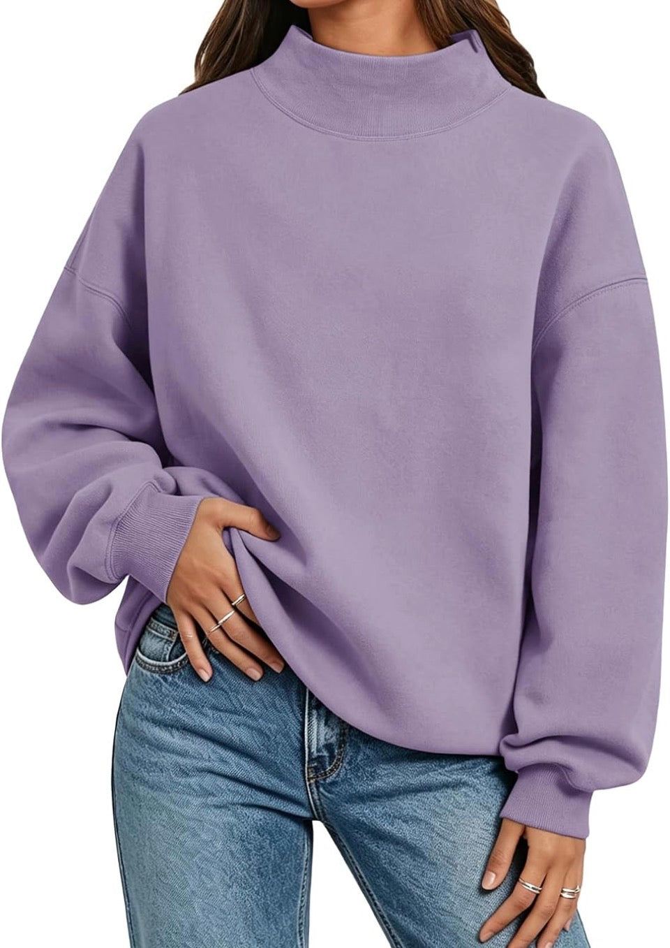Create Your Own Mockneck Sweatshirt- Adult