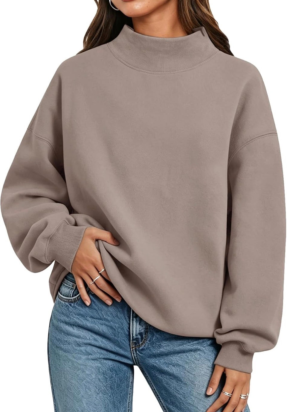 Create Your Own Mockneck Sweatshirt- Adult