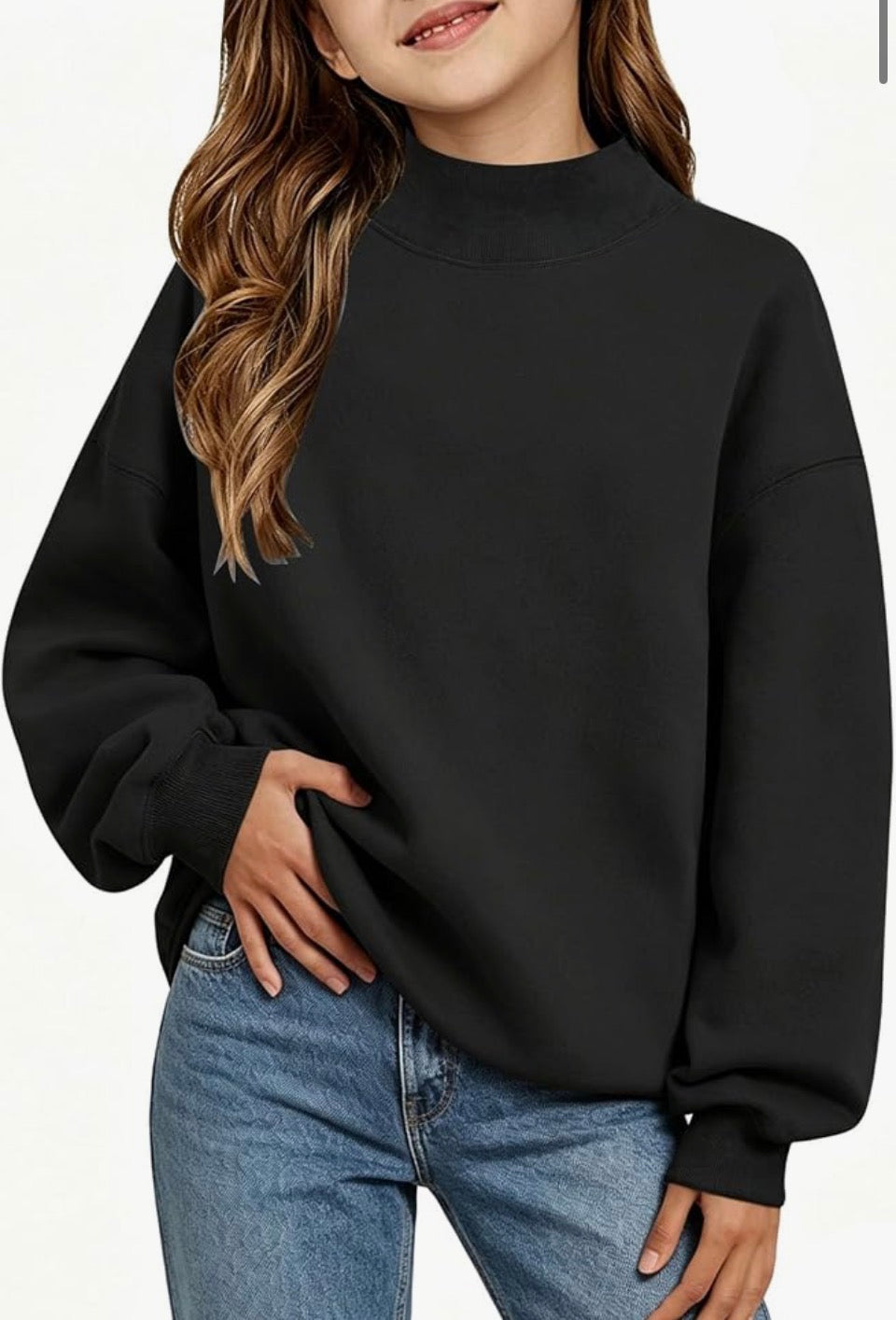 Create Your Own Mockneck Sweatshirt- Child