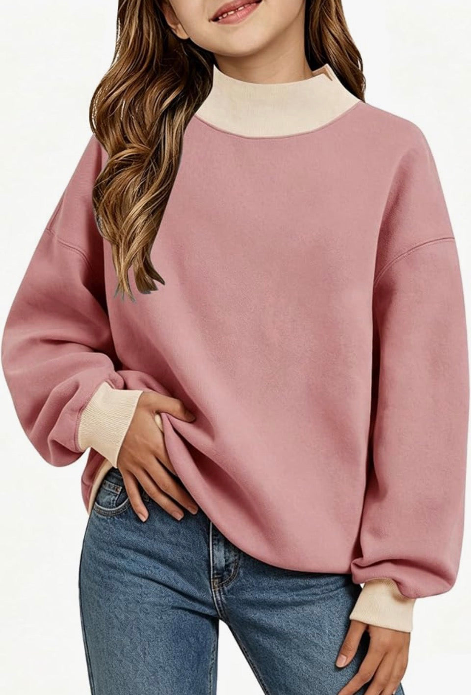 Create Your Own Mockneck Sweatshirt- Child