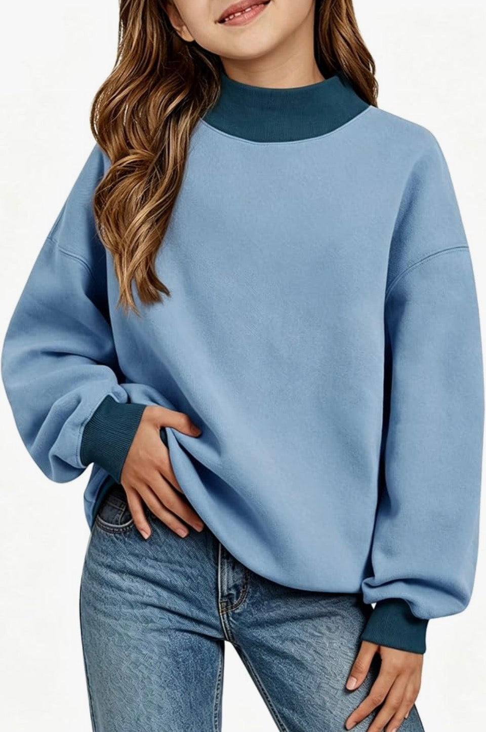 Create Your Own Mockneck Sweatshirt- Child