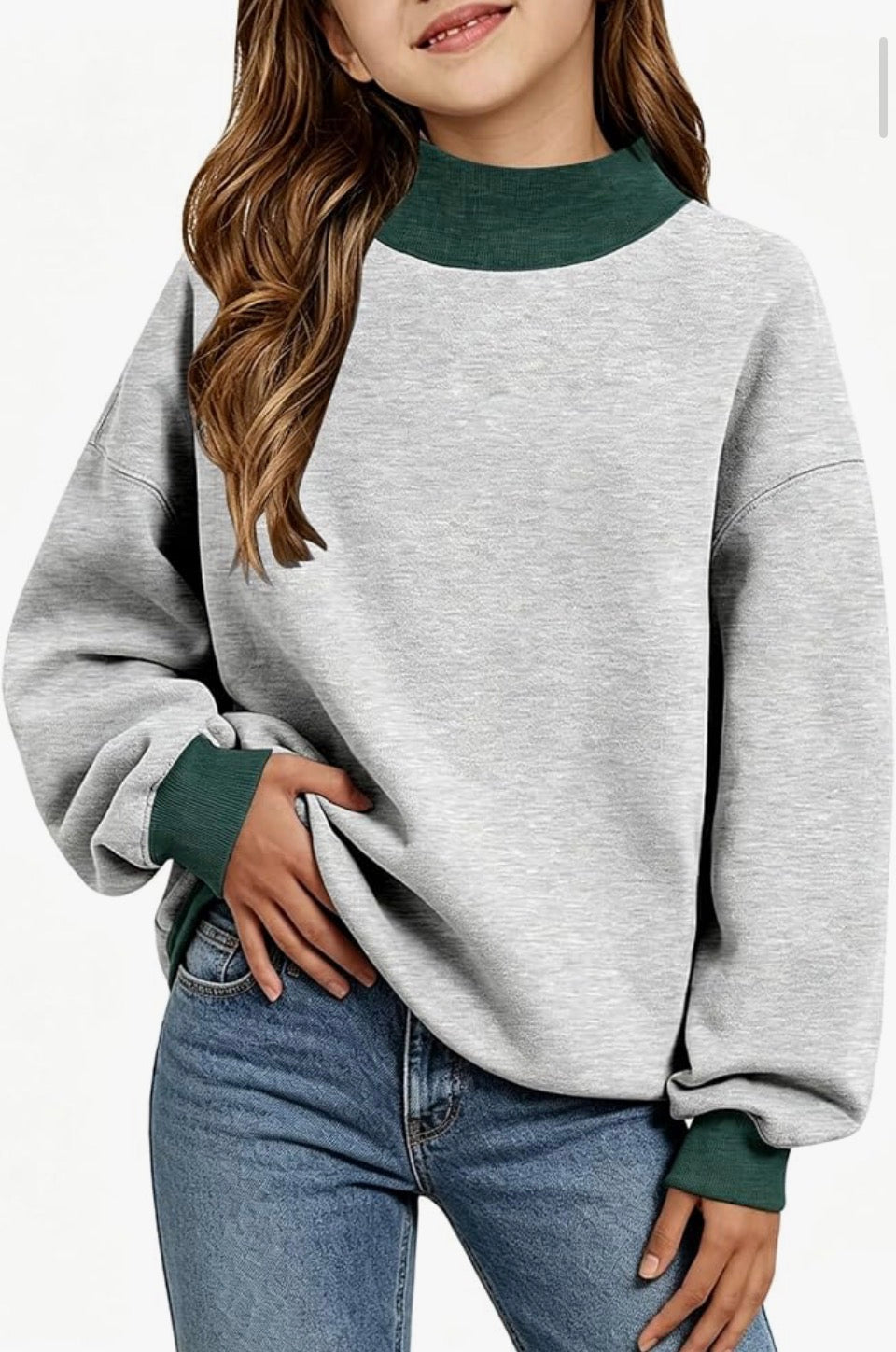 Create Your Own Mockneck Sweatshirt- Child
