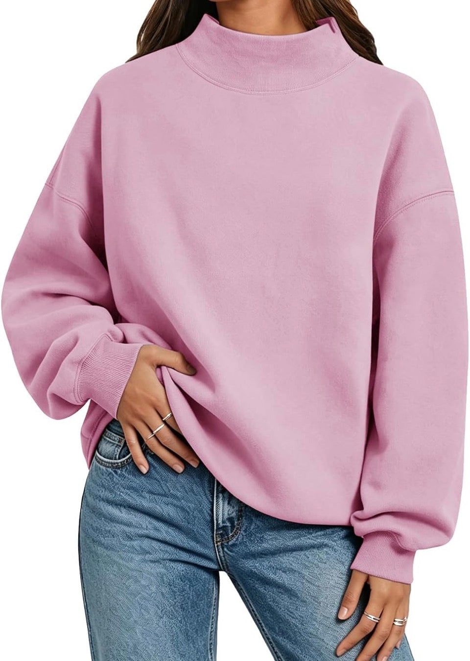 Create Your Own Mockneck Sweatshirt- Adult