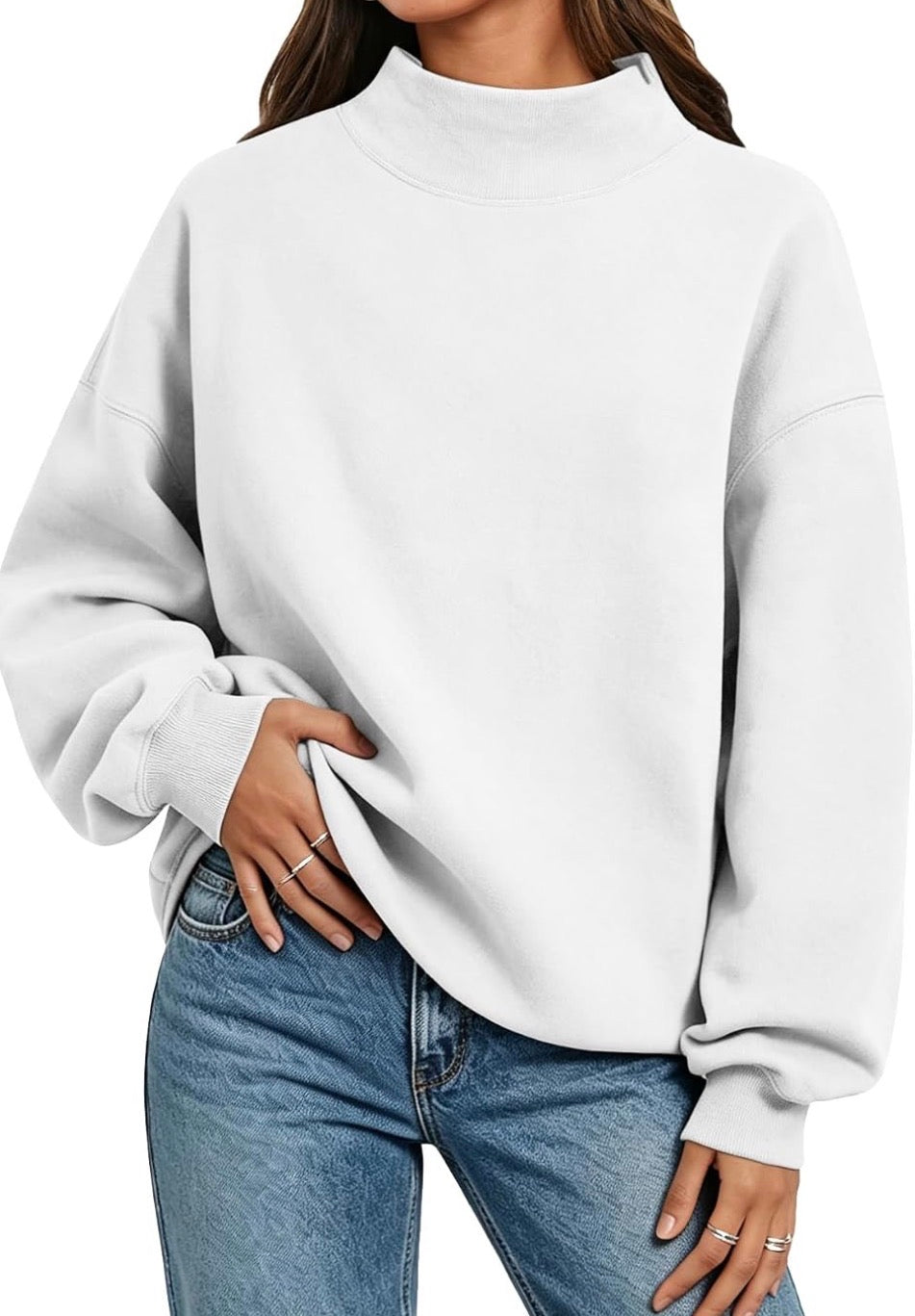 Create Your Own Mockneck Sweatshirt- Adult